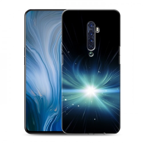 Дизайнерский пластиковый чехол для OPPO Reno2 Z Абстракции Сияние