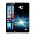 Дизайнерский пластиковый чехол для Microsoft Lumia 640 Абстракции Сияние