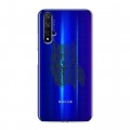 Полупрозрачный дизайнерский пластиковый чехол для Huawei Honor 20 Волки