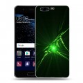 Дизайнерский пластиковый чехол для Huawei P10 Абстракции Сияние