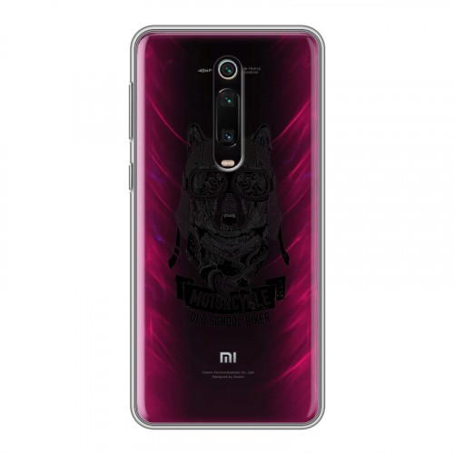 Полупрозрачный дизайнерский силиконовый чехол для Xiaomi RedMi K20 Волки