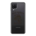 Полупрозрачный дизайнерский пластиковый чехол для Samsung Galaxy A12 Волки