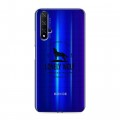 Полупрозрачный дизайнерский силиконовый чехол для Huawei Honor 20 Волки