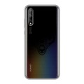 Полупрозрачный дизайнерский силиконовый чехол для Huawei Y8p Волки