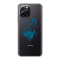 Полупрозрачный дизайнерский силиконовый чехол для Huawei Nova Y61 Волки