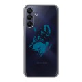 Полупрозрачный дизайнерский пластиковый чехол для Samsung Galaxy A15 Волки