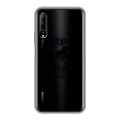 Полупрозрачный дизайнерский пластиковый чехол для Huawei Y9s Волки