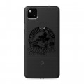 Полупрозрачный дизайнерский пластиковый чехол для Google Pixel 4a Волки