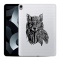 Полупрозрачный дизайнерский пластиковый чехол для Ipad 10.9 (2022) Волки
