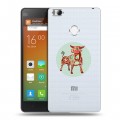 Полупрозрачный дизайнерский пластиковый чехол для Xiaomi Mi4S Прозрачные знаки зодиака