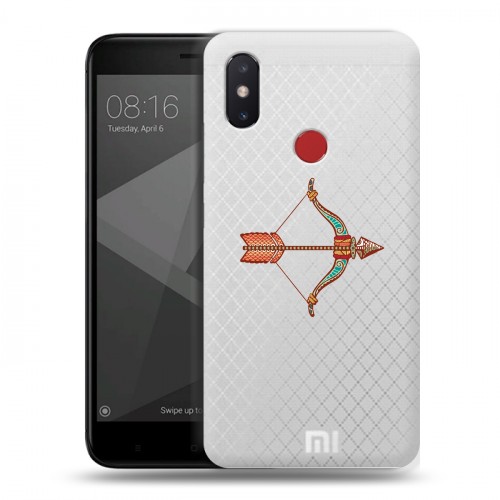 Полупрозрачный дизайнерский пластиковый чехол для Xiaomi Mi8 SE Прозрачные знаки зодиака