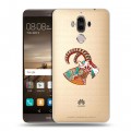 Полупрозрачный дизайнерский пластиковый чехол для Huawei Mate 9 Прозрачные знаки зодиака