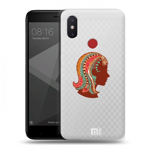 Полупрозрачный дизайнерский силиконовый чехол для Xiaomi Mi8 SE Прозрачные знаки зодиака