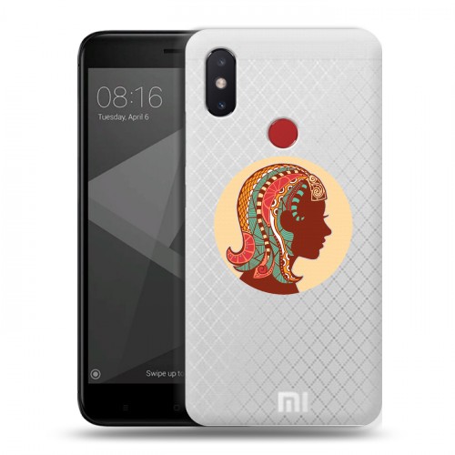 Полупрозрачный дизайнерский пластиковый чехол для Xiaomi Mi8 SE Прозрачные знаки зодиака