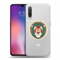 Полупрозрачный дизайнерский силиконовый с усиленными углами чехол для Xiaomi Mi9 Прозрачные знаки зодиака