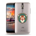 Полупрозрачный дизайнерский пластиковый чехол для ZTE Axon Mini Прозрачные знаки зодиака