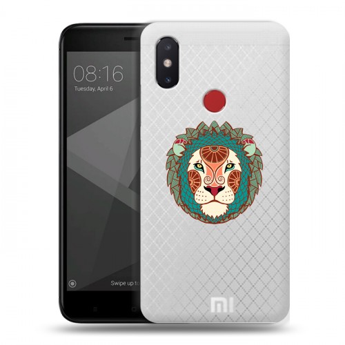 Полупрозрачный дизайнерский пластиковый чехол для Xiaomi Mi8 SE Прозрачные знаки зодиака