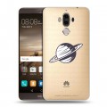 Полупрозрачный дизайнерский пластиковый чехол для Huawei Mate 9 Космос