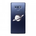 Полупрозрачный дизайнерский силиконовый чехол для Samsung Galaxy Note 9 Космос