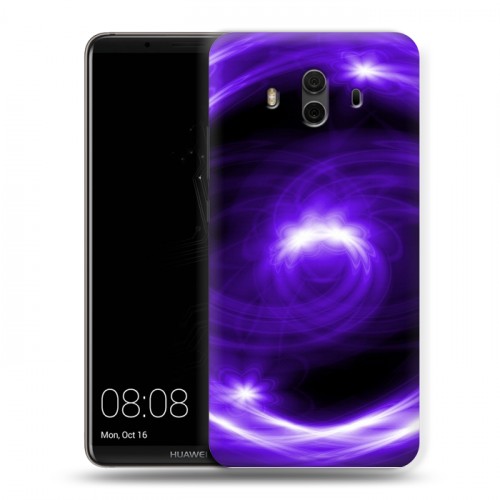 Дизайнерский пластиковый чехол для Huawei Mate 10 Абстракции Вращение