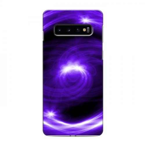 Дизайнерский силиконовый чехол для Samsung Galaxy S10 Абстракции Вращение