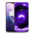 Дизайнерский пластиковый чехол для OnePlus 7 Абстракции Вращение