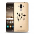 Полупрозрачный дизайнерский пластиковый чехол для Huawei Mate 9 Космос