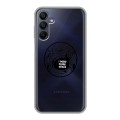 Полупрозрачный дизайнерский силиконовый чехол для Samsung Galaxy A15 Прозрачный космос