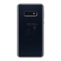 Полупрозрачный дизайнерский силиконовый чехол для Samsung Galaxy S10e Прозрачный космос