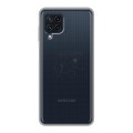 Полупрозрачный дизайнерский пластиковый чехол для Samsung Galaxy A22 Прозрачный космос