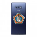 Полупрозрачный дизайнерский силиконовый чехол для Samsung Galaxy Note 9 Прозрачный космос