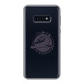 Полупрозрачный дизайнерский силиконовый чехол для Samsung Galaxy S10e Прозрачный космос