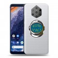 Полупрозрачный дизайнерский пластиковый чехол для Nokia 9 PureView Прозрачный космос