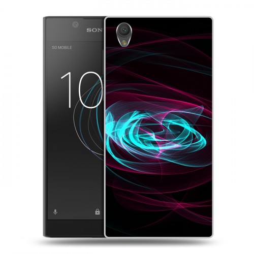 Дизайнерский пластиковый чехол для Sony Xperia L1 Абстракции Вращение