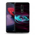 Дизайнерский пластиковый чехол для OnePlus 6 Абстракции Вращение