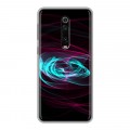 Дизайнерский силиконовый чехол для Xiaomi RedMi K20 Абстракции Вращение