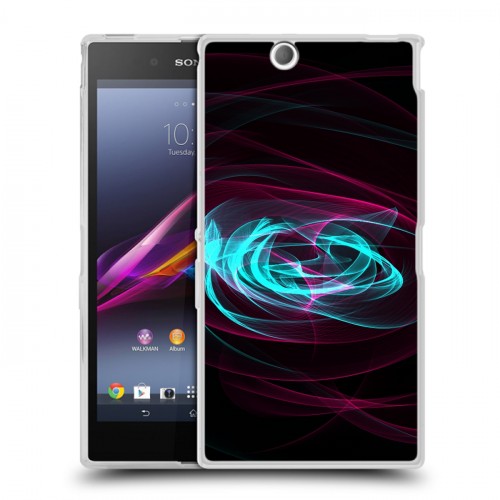 Дизайнерский пластиковый чехол для Sony Xperia Z Ultra  Абстракции Вращение