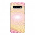 Дизайнерский силиконовый чехол для Samsung Galaxy S10 Абстракции Вращение