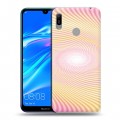 Дизайнерский пластиковый чехол для Huawei Y6 (2019) Абстракции Вращение