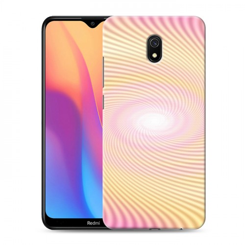 Дизайнерский силиконовый с усиленными углами чехол для Xiaomi RedMi 8A Абстракции Вращение