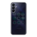 Полупрозрачный дизайнерский силиконовый чехол для Samsung Galaxy A15 Прозрачный космос