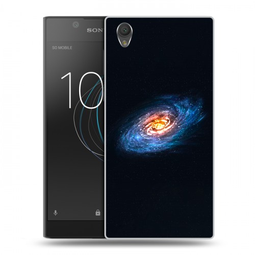 Дизайнерский пластиковый чехол для Sony Xperia L1 Галактика