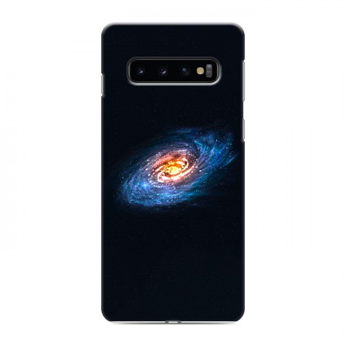 Дизайнерский силиконовый чехол для Samsung Galaxy S10 Галактика