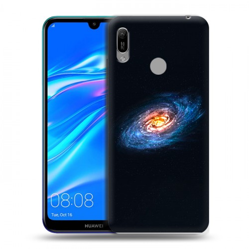 Дизайнерский пластиковый чехол для Huawei Y6 (2019) Галактика