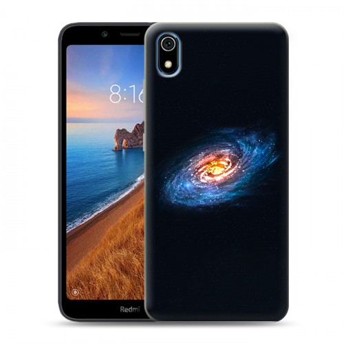 Дизайнерский силиконовый чехол для Xiaomi RedMi 7A Галактика