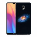 Дизайнерский силиконовый с усиленными углами чехол для Xiaomi RedMi 8A Галактика