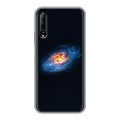 Дизайнерский силиконовый чехол для Huawei Y9s Галактика