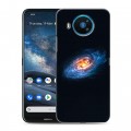 Дизайнерский силиконовый чехол для Nokia 8.3 Галактика