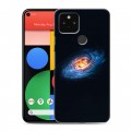 Дизайнерский пластиковый чехол для Google Pixel 5 Галактика