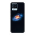 Дизайнерский пластиковый чехол для Realme 8 Галактика